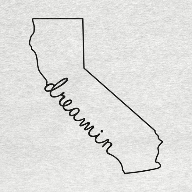 CALIFORNIA DREAMIN by UNITED STATES OF TEES